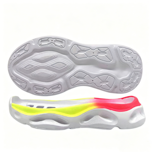 Specialized sole for sports shoes
