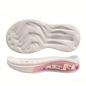 Girls' slippers with rubber soles