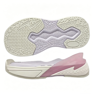 light purple sports shoe sole