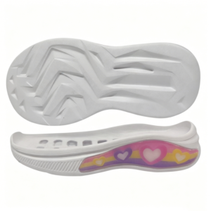 heart shaped girl's sweet style sports shoes sole