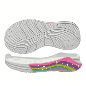 rainbow children's sports shoes sole